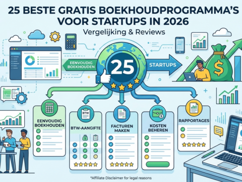 25 Beste Gratis Boekhoudprogramma's voor Startups in